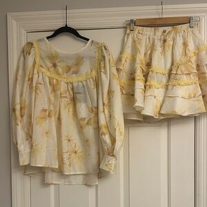 NWT Beulah Yellow Set